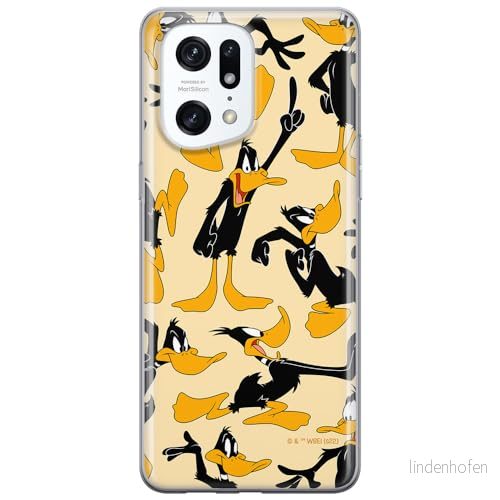 ERT GROUP mobiltelefonfodral för Oppo FIND X5 PRO originalt och officiellt licensierat Looney Tunes mönster Duffy 002 optimalt anpassad till formen på mobiltelefonen, fodral tillverkad av TPU plast 5905511662400