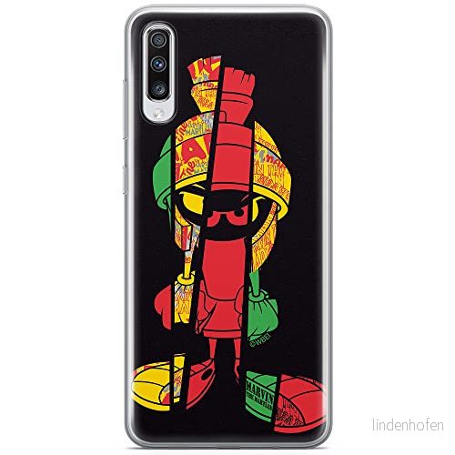 ERT GROUP mobiltelefonfodral för Samsung A70 originalt och officiellt licensierat Looney Tunes mönster Marvin 003 optimalt anpassad till formen på mobiltelefonen, fodral tillverkad av TPU plast 5902980473018