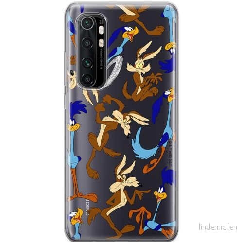 ERT GROUP mobiltelefonfodral för Xiaomi MI NOTE 10 Lite originalt och officiellt licensierat Looney Tunes mönster 021 optimalt anpassad till formen på mobiltelefonen, gedeeltelijk transparant 5905511681715