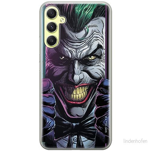 ERT GROUP mobiltelefonfodral för Samsung A34 5G originalt och officiellt licensierat DC mönster Joker 015 optimalt anpassad till formen på mobiltelefonen, fodral tillverkad av TPU plast 5905511792824