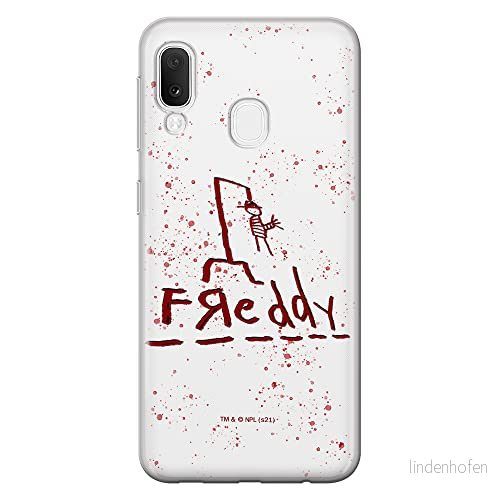 ERT GROUP mobiltelefonfodral för Samsung A20e originalt och officiellt licensierat Horror mönster Nightmare of Elm Street 009 anpassad till formen på mobiltelefonen, fodral tillverkad av TPU plast 5905511090586