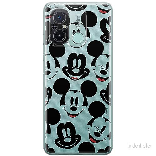 ERT GROUP mobiltelefonfodral för Xiaomi REDMI 12C/ 11A originalt och officiellt licensierat Disney mönster Mickey 018 optimalt anpassad till formen på mobiltelefonen, gedeeltelijk transparant 5905511837419
