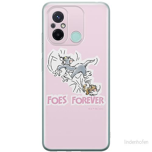 ERT GROUP mobiltelefonfodral för Xiaomi REDMI 12C/ 11A originalt och officiellt licensierat Tom & Jerry mönster 010 anpassad till formen på mobiltelefonen, fodral tillverkad av TPU plast 5905511846848