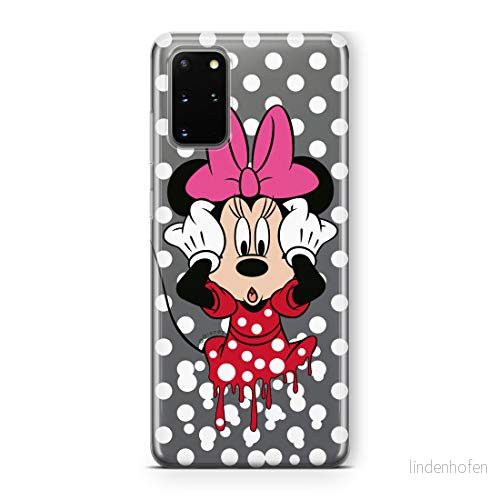ERT GROUP mobiltelefonfodral för Samsung S20 PLUS / S11 originalt och officiellt licensierat Disney mönster Minnie 016 Vit optimalt anpassad till formen på mobiltelefonen, gedeeltelijk transparant 5903537524023