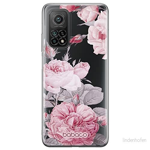 ERT GROUP mobiltelefonfodral för Xiaomi REDMI NOTE 9T originalt och officiellt licensierat Babaco mönster Flowers 050 optimalt anpassad till formen på mobiltelefonen, gedeeltelijk transparant 5905131348876