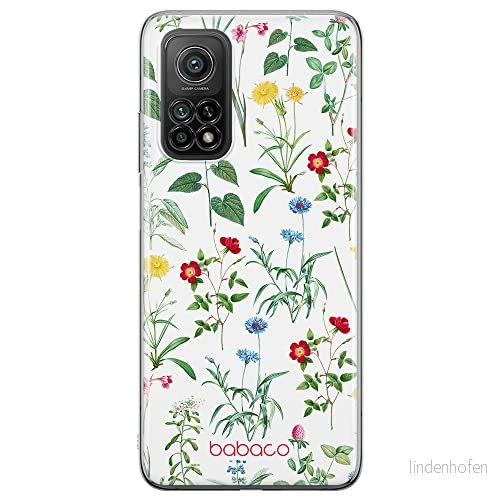 ERT GROUP mobiltelefonfodral för Huawei P20 LITE originalt och officiellt licensierat Babaco mönster Flowers 042 Vit optimalt anpassad till formen på mobiltelefonen, fodral tillverkad av TPU plast 5905131315267