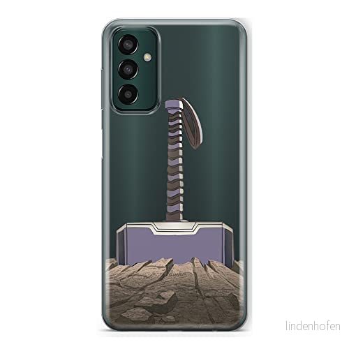 ERT GROUP mobiltelefonfodral för Samsung M13 4G originalt och officiellt licensierat Marvel mönster Thor 002 optimalt anpassad till formen på mobiltelefonen, gedeeltelijk transparant 5905511328894