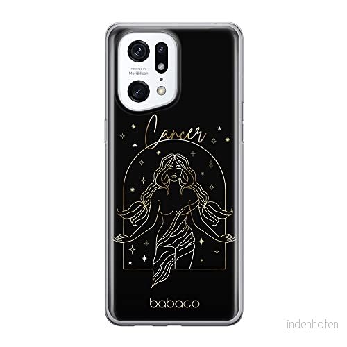 ERT GROUP mobiltelefonfodral för Oppo FIND X5 PRO originalt och officiellt licensierat Babaco mönster Zodiac Woman 004 optimalt anpassad till formen på mobiltelefonen, fodral tillverkad av TPU plast 5905511407599