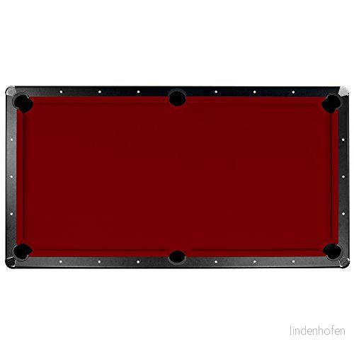 Championship Saturnus II biljardtyg biljardbord filt, vinröd, 1,5 m 672875903450