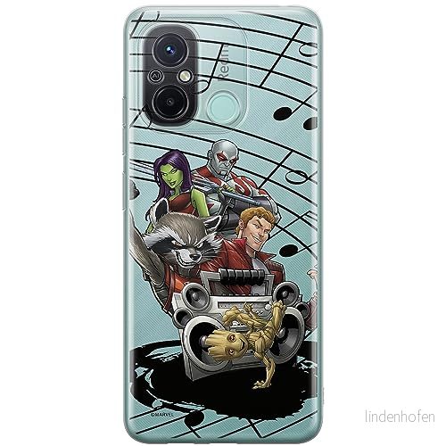 ERT GROUP mobiltelefonfodral för Xiaomi REDMI 12C/ 11A originalt och officiellt licensierat Marvel mönster Guardians of the Galaxy 016, gedeeltelijk transparant 5905511855758