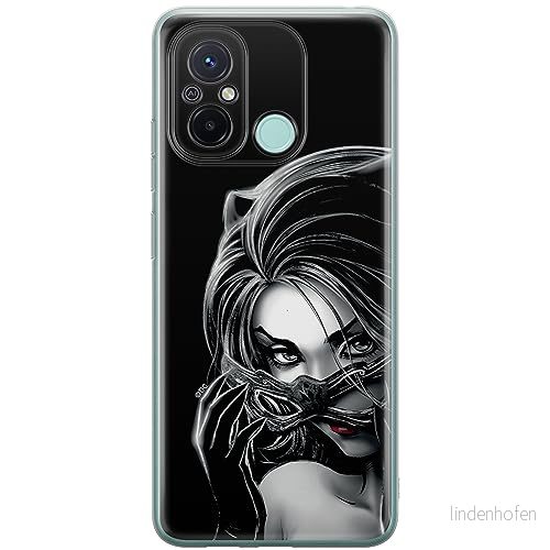 ERT GROUP mobiltelefonfodral för Xiaomi REDMI 12C/ 11A originalt och officiellt licensierat DC mönster Catwoman 004 anpassad till formen på mobiltelefonen, fodral tillverkad av TPU plast 5905511855055