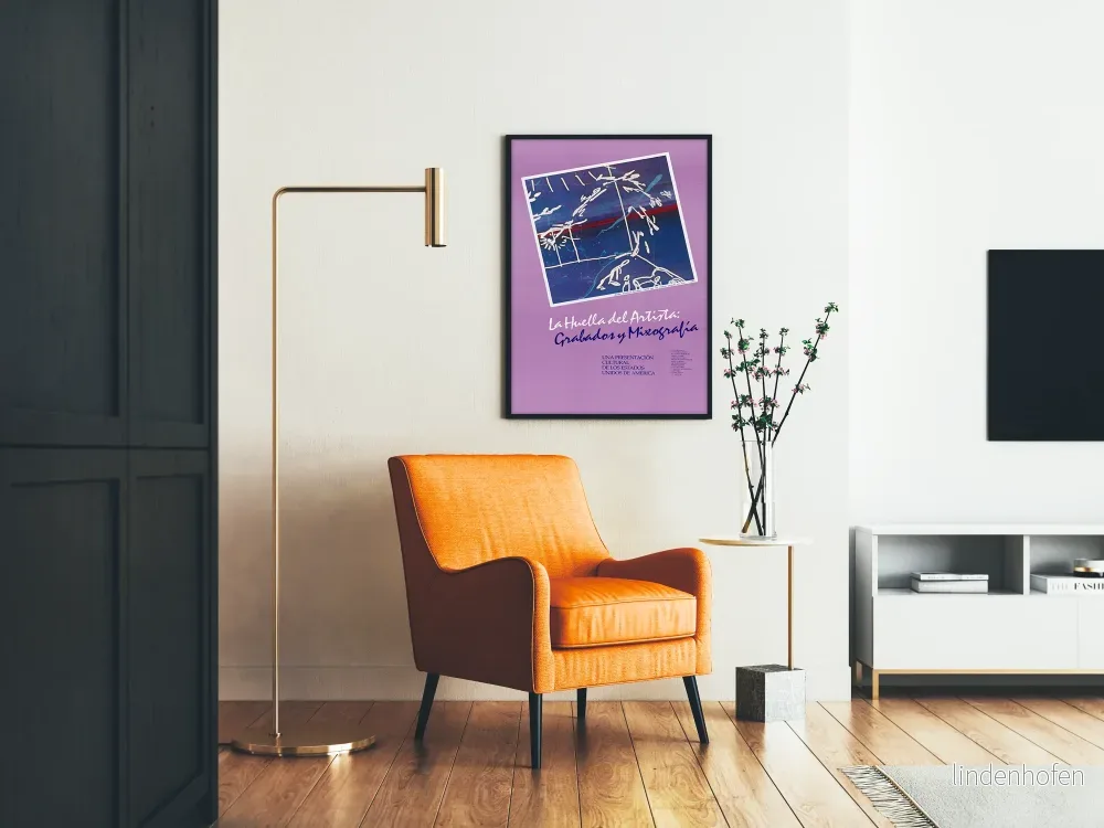 Poster La Huella del Artista : Gravyrer och Mixografi - Konstnärlig Väggdekoration - Bild 2