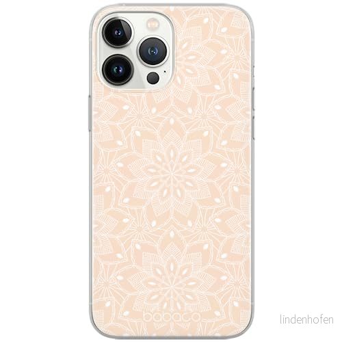 ERT GROUP mobiltelefonfodral för Iphone 13 PRO originalt och officiellt licensierat Babaco mönster Mandalas 009 optimalt anpassad till formen på mobiltelefonen, fodral tillverkad av TPU plast 5904805858864