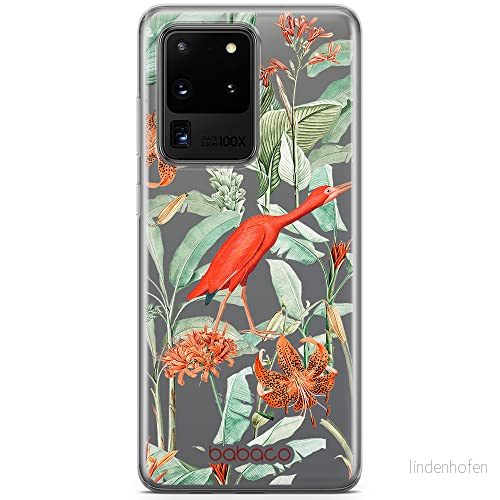 ERT GROUP mobiltelefonfodral för Samsung S20 ULTRA / S11 PLUS originalt och officiellt licensierat Babaco mönster Flowers 049 optimalt anpassad till formen på mobiltelefonen, gedeeltelijk transparant 5905131342225