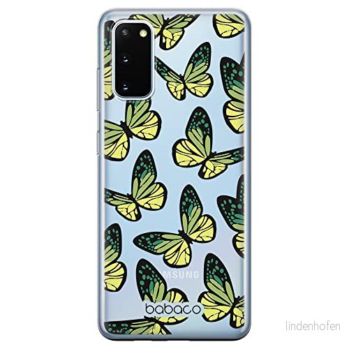 ERT GROUP mobiltelefonfodral för Samsung S20 / S11E originalt och officiellt licensierat Babaco mönster Butterflies 002 optimalt anpassad till formen på mobiltelefonen, gedeeltelijk transparant 5904805713491