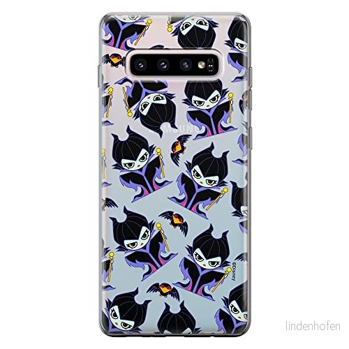 ERT GROUP mobiltelefonfodral för Samsung S10 PLUS originalt och officiellt licensierat Disney mönster Maleficent 004 optimalt anpassad till formen på mobiltelefonen, gedeeltelijk transparant 5905131484147