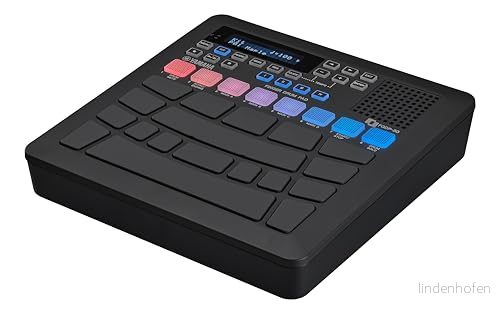 Yamaha FGDP 50 Finger Drum Pad Avancerat Elektroniskt Trumplatta med Ultrakänsliga Pads, 48 Förinställda Kits, 1.500 Ljud, Inbyggd Högtalare, USB MIDI/Audio, Uppladdningsbart Batteri och AUX ingång 4957812686778
