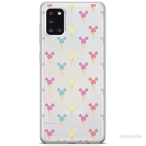 ERT GROUP mobiltelefonfodral för Samsung A31 originalt och officiellt licensierat Disney mönster Mickey 002 optimalt anpassad till formen på mobiltelefonen, gedeeltelijk transparant 5903040212981