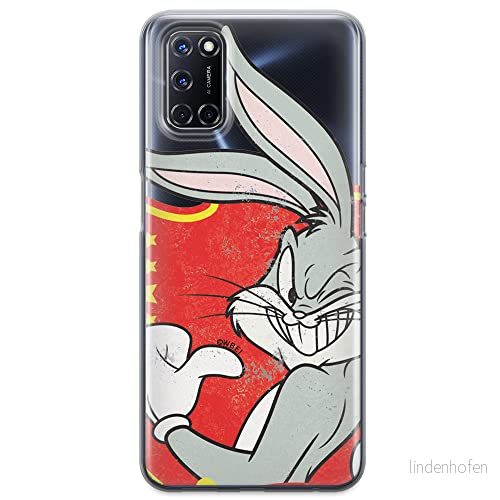 ERT GROUP mobiltelefonfodral för Oppo A92/ A72/ A52 originalt och officiellt licensierat Looney Tunes mönster Bugs 010 optimalt anpassad till formen på mobiltelefonen, gedeeltelijk transparant 5903040205204