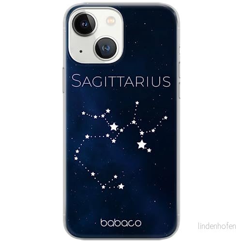 ERT GROUP mobiltelefonfodral för Apple Iphone 13 originalt och officiellt licensierat Babaco mönster Zodiac Constellation 009 Vit anpassad till formen på mobiltelefonen, fodral tillverkad av TPU plast 5903932838862