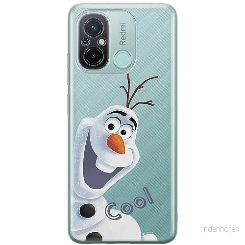 ERT GROUP mobiltelefonfodral för Xiaomi REDMI 12C/ 11A originalt och officiellt licensierat Disney mönster Olaf 001 optimalt anpassad till formen på mobiltelefonen, gedeeltelijk transparant 5905511854188