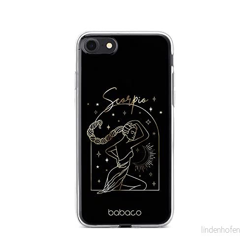 ERT GROUP mobiltelefonfodral för Apple Iphone 7/8/ SE 2/ 3 originalt och officiellt licensierat Babaco mönster Zodiac Woman 008, fodral tillverkad av TPU plast 5903932231465