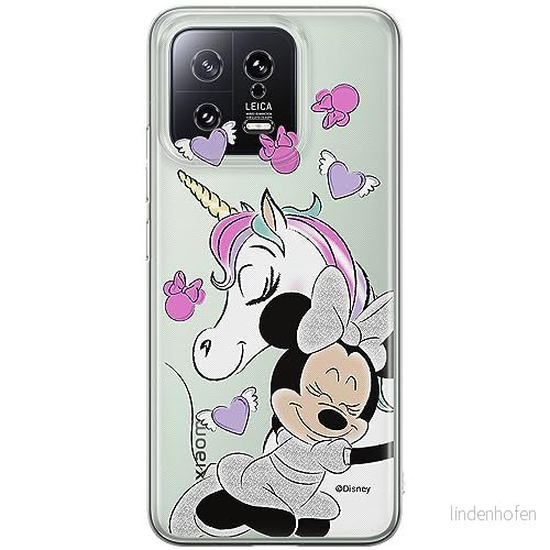 ERT GROUP mobiltelefonfodral för Xiaomi 13 originalt och officiellt licensierat Disney mönster Minnie 036 optimalt anpassad till formen på mobiltelefonen, gedeeltelijk transparant 5905511911546