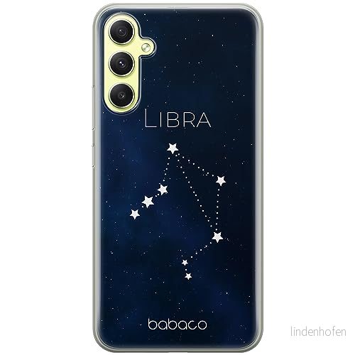 ERT GROUP mobiltelefonfodral för Samsung A34 5G originalt och officiellt licensierat Babaco mönster Zodiac Constellation 007 anpassad till formen på mobiltelefonen, fodral tillverkad av TPU plast 5905511777821