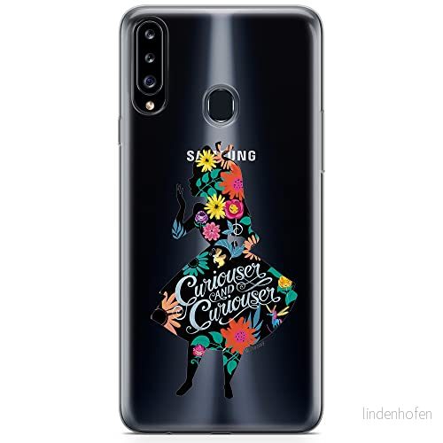 ERT GROUP mobiltelefonfodral för Samsung A20S originalt och officiellt licensierat Disney mönster Alice 002 optimalt anpassad till formen på mobiltelefonen, gedeeltelijk transparant 5904805441011