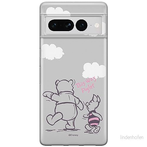 ERT GROUP mobiltelefonfodral för Google PIXEL 7 PRO originalt och officiellt licensierat Disney mönster Winnie the Pooh & Friends 006, fodral tillverkad av TPU plast 5905795161897