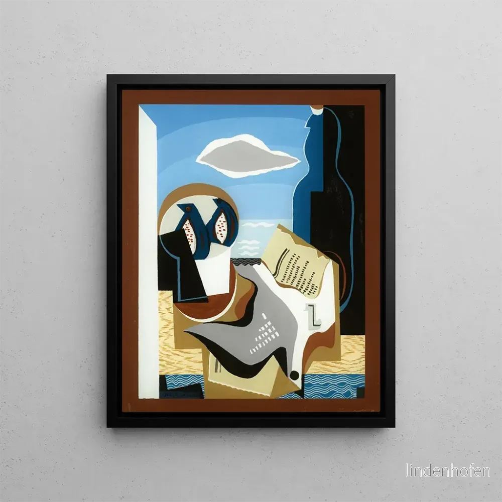 Målning Composition, l’Oiseau – Louis Marcoussis | Konsttryck Målning Composition, l’Oiseau – Louis Marcoussis | Konsttryck