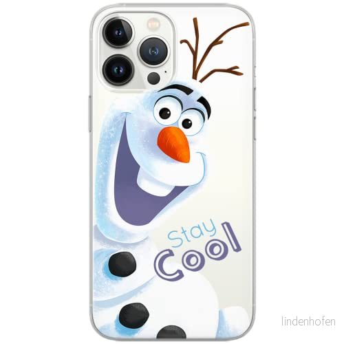 ERT GROUP mobiltelefonfodral för Xiaomi REDMI 10 originalt och officiellt licensierat Disney mönster Olaf 001 anpassad till formen på mobiltelefonen, gedeeltelijk transparant 5904805011900