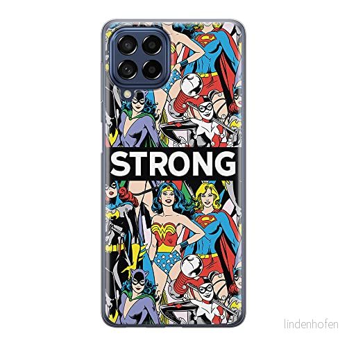ERT GROUP mobiltelefonfodral för Samsung M33 5G originalt och officiellt licensierat DC mönster Super Girls 003 optimalt anpassad till formen på mobiltelefonen, fodral tillverkad av TPU plast 5905511341336
