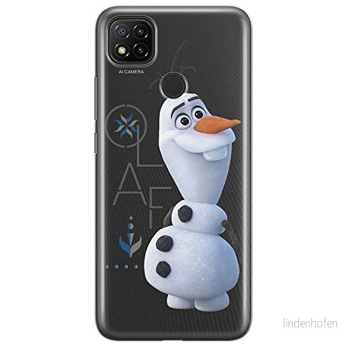 ERT GROUP mobiltelefonfodral för Xiaomi REDMI 9C originalt och officiellt licensierat Disney mönster Olaf 004 optimalt anpassad till formen på mobiltelefonen, gedeeltelijk transparant 5903040302200
