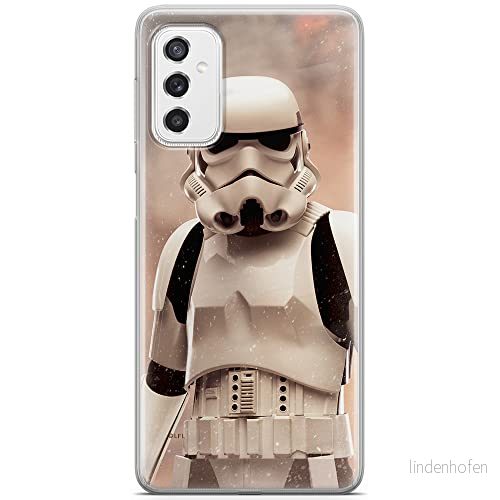 ERT GROUP mobiltelefonfodral för Samsung M52 5G originalt och officiellt licensierat Star Wars mönster Stormtrooper 003 optimalt anpassad till formen på mobiltelefonen, fodral tillverkad av TPU plast 5904805497520