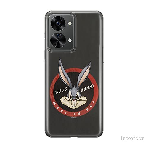 ERT GROUP mobiltelefonfodral för Oneplus NORD 2T 5G originalt och officiellt licensierat Looney Tunes mönster Bugs 006 optimalt anpassad till formen på mobiltelefonen, fodral tillverkad av TPU plast 5905511267568
