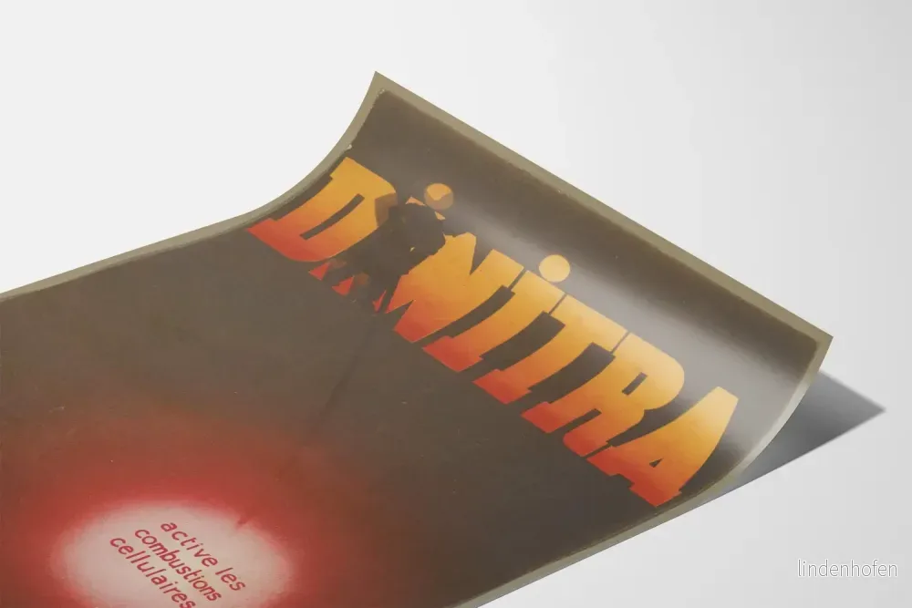 Vintage affisch Dinitra väggdekoration retro industriell atmosfär - Bild 3