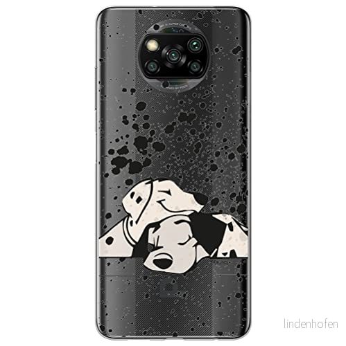 ERT GROUP mobiltelefonfodral för Xiaomi POCOPHONE X3 originalt och officiellt licensierat Disney mönster Dalmatian 003 optimalt anpassad till formen på mobiltelefonen, gedeeltelijk transparant 5903537120706