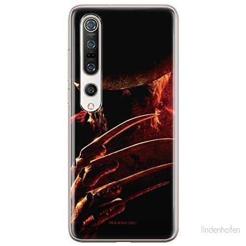 ERT GROUP mobiltelefonfodral för Xiaomi MI 10 / PRO originalt och officiellt licensierat Horror mönster Nightmare of Elm Street 005, fodral tillverkad av TPU plast 5905511081072