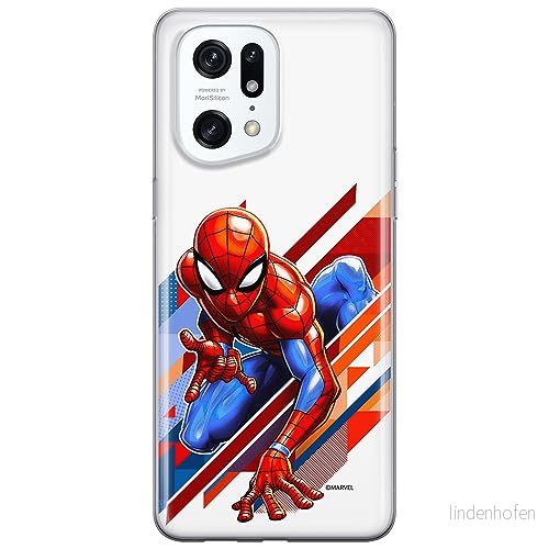 ERT GROUP mobiltelefonfodral för Oppo FIND X5 PRO originalt och officiellt licensierat Marvel mönster Spider Man 023 optimalt anpassad till formen på mobiltelefonen, fodral tillverkad av TPU plast 5905511762933