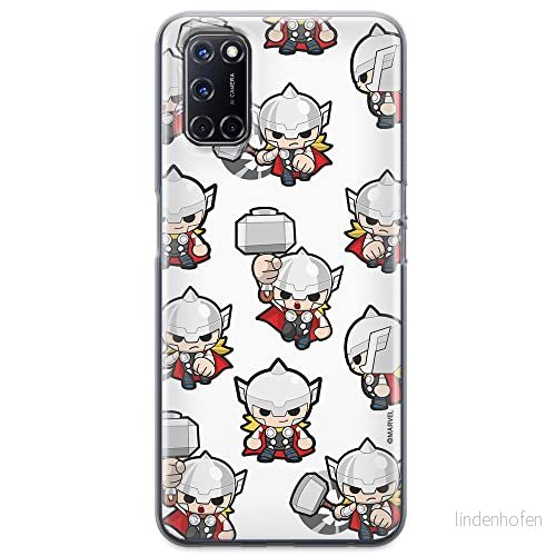 ERT GROUP mobiltelefonfodral för Oppo A92/ A72/ A52 originalt och officiellt licensierat Marvel mönster Thor 007 optimalt anpassad till formen på mobiltelefonen, fodral tillverkad av TPU plast 5904805169212