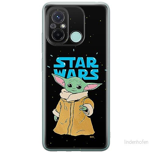 ERT GROUP mobiltelefonfodral för Xiaomi REDMI 12C/ 11A originalt och officiellt licensierat Star Wars mönster Baby Yoda 032 anpassad till formen på mobiltelefonen, fodral tillverkad av TPU plast 5905511852368