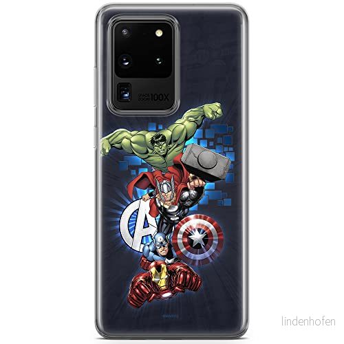 ERT GROUP Mobiltelefonskal för Samsung S20 Ultra original och officiellt licensierat Marvel Avengers 001 perfekt anpassat till mobiltelefonens form, TPU fodral 5903537497419
