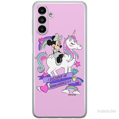 ERT GROUP mobiltelefonfodral för Samsung A13 5G/A04S originalt och officiellt licensierat Disney mönster Minnie 035 optimalt anpassad till formen på mobiltelefonen, fodral tillverkad av TPU plast 5904805566615