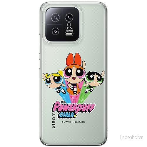 ERT GROUP mobiltelefonfodral för Xiaomi 13 originalt och officiellt licensierat The Powerpuff Girls mönster 029 anpassad till formen på mobiltelefonen, gedeeltelijk transparant 5905511973803