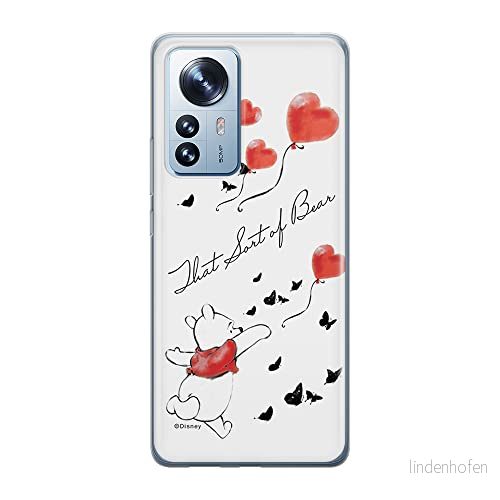 ERT GROUP mobiltelefonfodral för Xiaomi 12 / 12X originalt och officiellt licensierat Disney mönster Winnie the Pooh & Friends 001, fodral tillverkad av TPU plast 5905511479923
