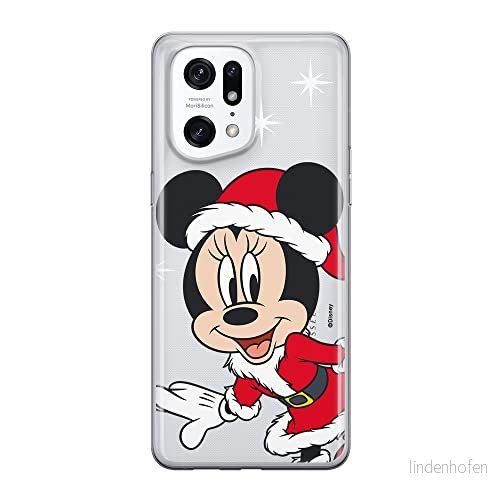 ERT GROUP mobiltelefonfodral för Oppo FIND X5 PRO originalt och officiellt licensierat Disney mönster Minnie 062 optimalt anpassad till formen på mobiltelefonen, gedeeltelijk transparant 5905511403089