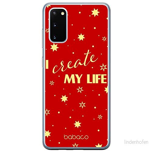 ERT GROUP mobiltelefonfodral för Samsung S20 / S11E originalt och officiellt licensierat Babaco mönster Positive vibes 006 Vit anpassad till formen på mobiltelefonen, fodral tillverkad av TPU plast 5903932965902