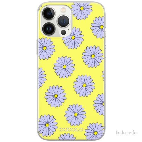 ERT GROUP mobiltelefonfodral för Samsung A51 originalt och officiellt licensierat Babaco mönster Flowers 021 Vit optimalt anpassad till formen på mobiltelefonen, fodral tillverkad av TPU plast 5903932644272