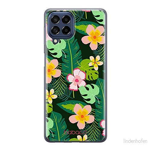 ERT GROUP mobiltelefonfodral för Samsung M33 5G originalt och officiellt licensierat Babaco mönster Flowers 019 optimalt anpassad till formen på mobiltelefonen, fodral tillverkad av TPU plast 5905511349882